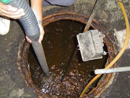 灵台隔油池清理