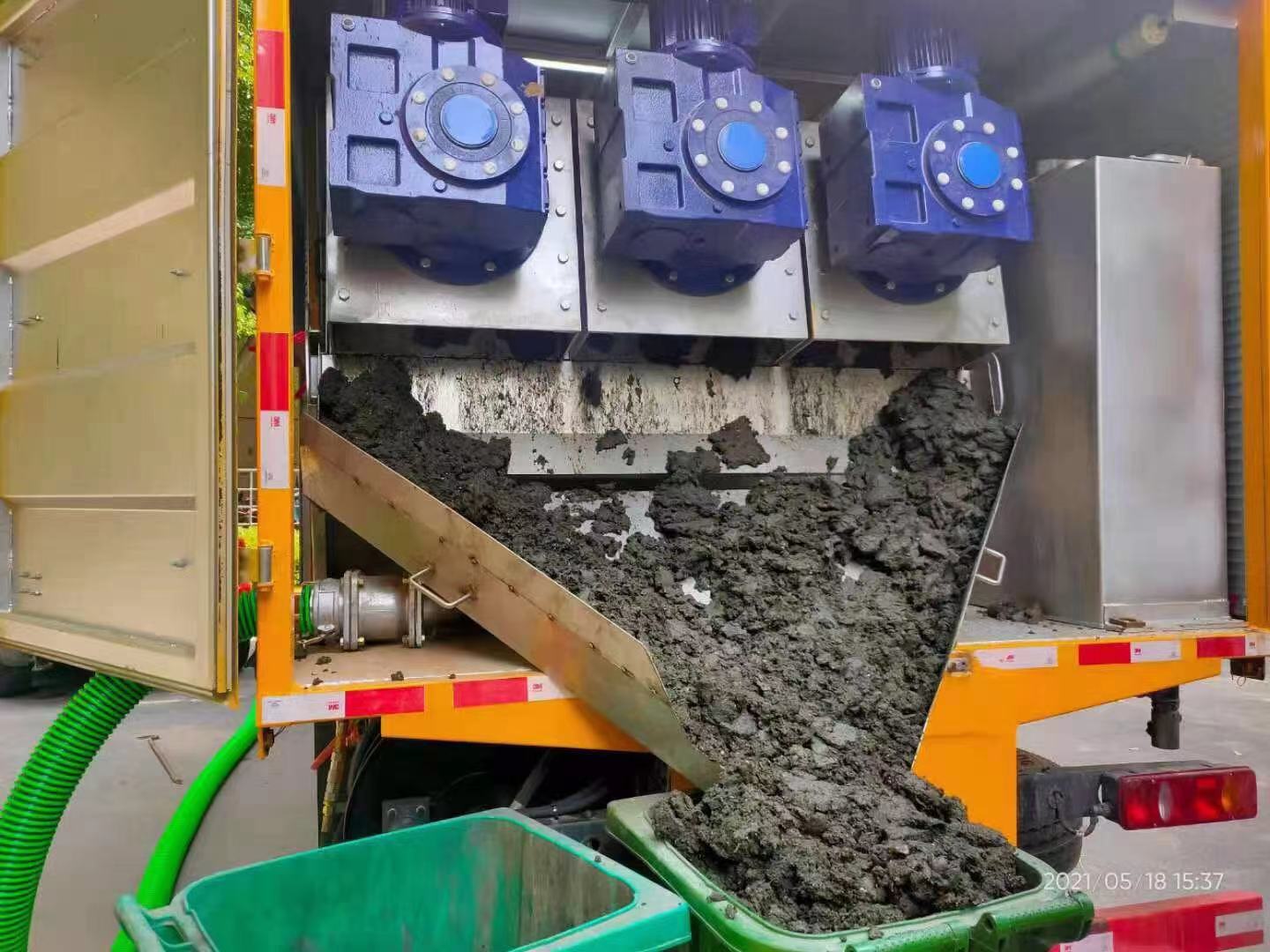 灵台化粪池清掏城市维护站-泥浆净化干湿分离处理